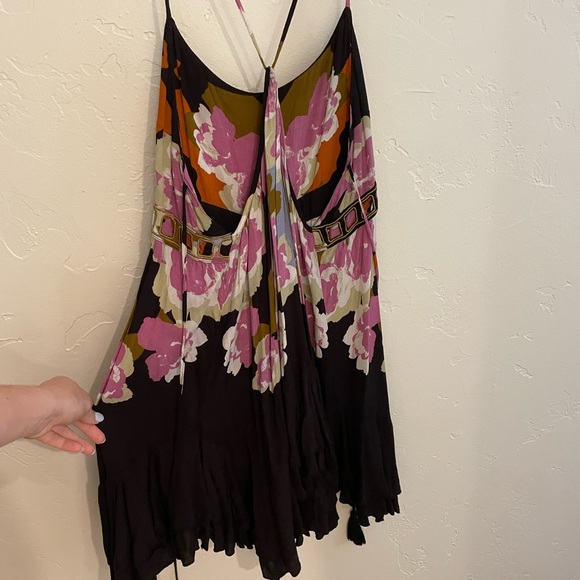 Cute strappy multicolored free people sundress - size small - Picture 2 of 3